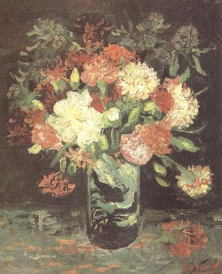 Vincent Van Gogh Vase wtih Carnations (nn04) Norge oil painting art